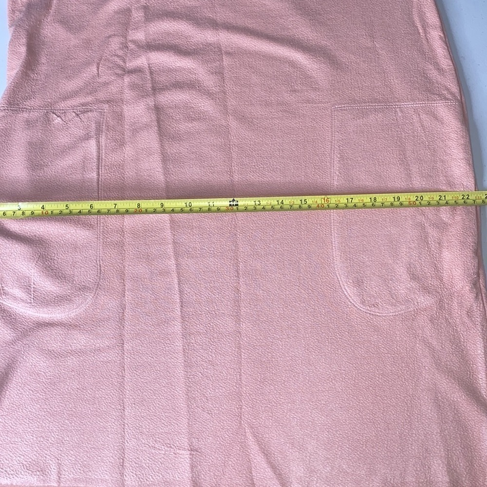 ZARA Pink/Peach Midi Shirt Dress - Picture 12 of 15